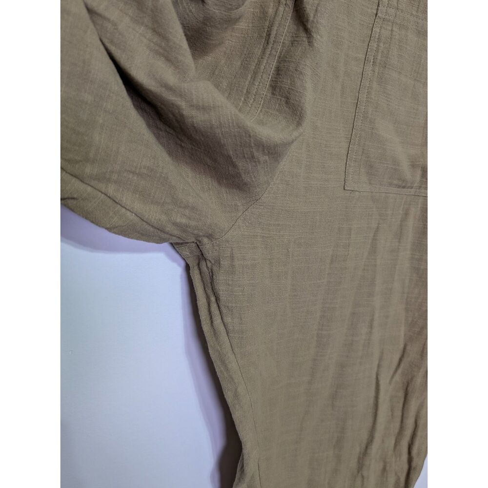 L Space Freya Jumper Coastal Cotton Gauze Overalls Medium Summer Vacation - Picture 8 of 9